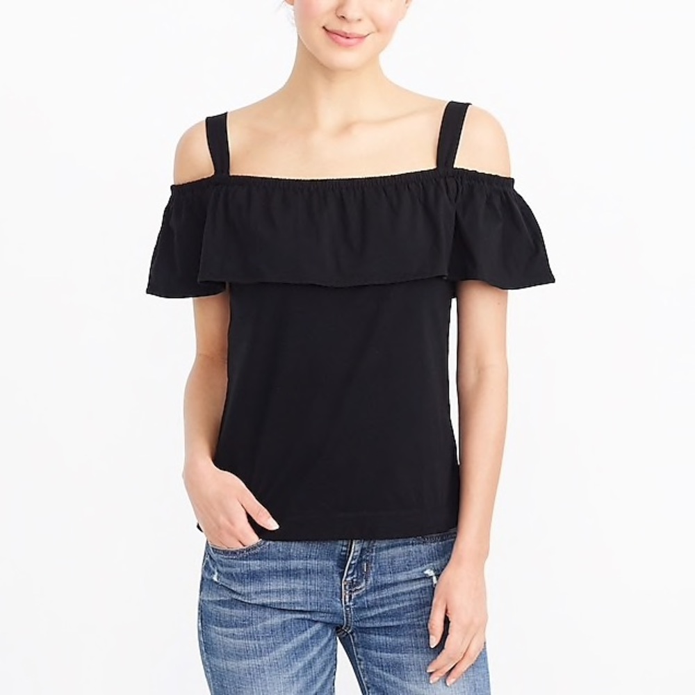 J Crew Off The Shoulder Tank Top
